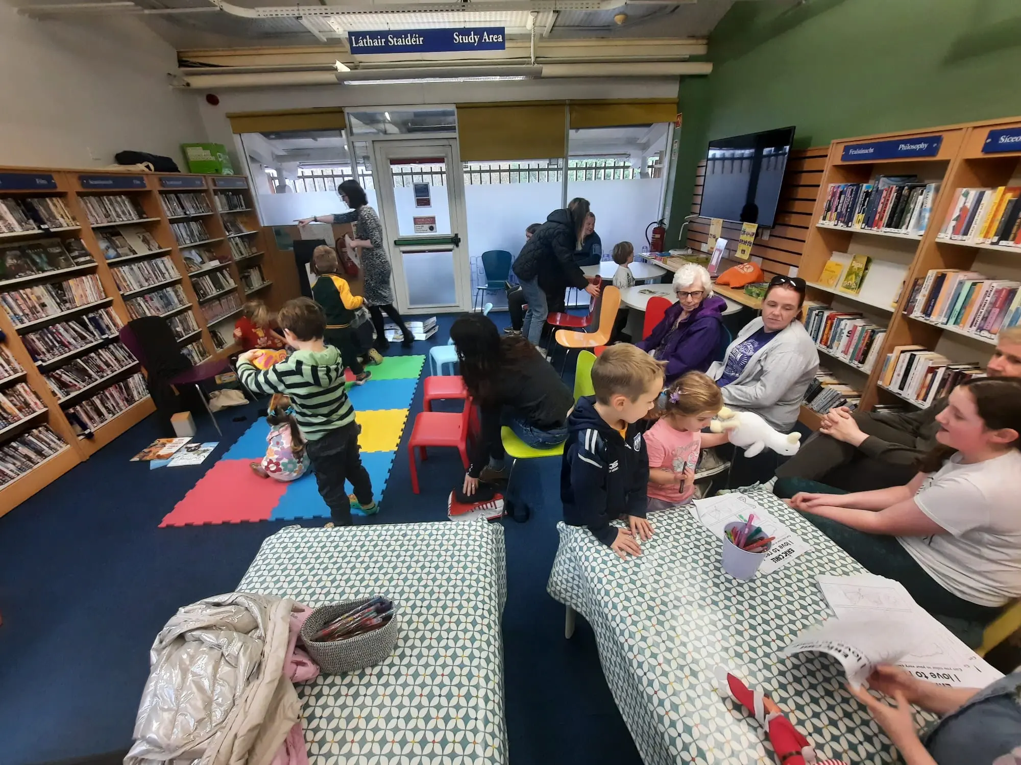 Animal Storysack Session Arkeen library, Waterford 2