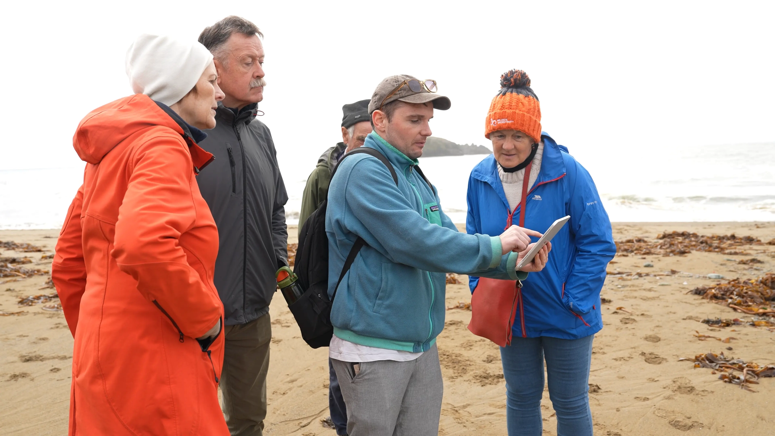Coastal change workshop and walk - Kilfarrasy beach, Waterford 4