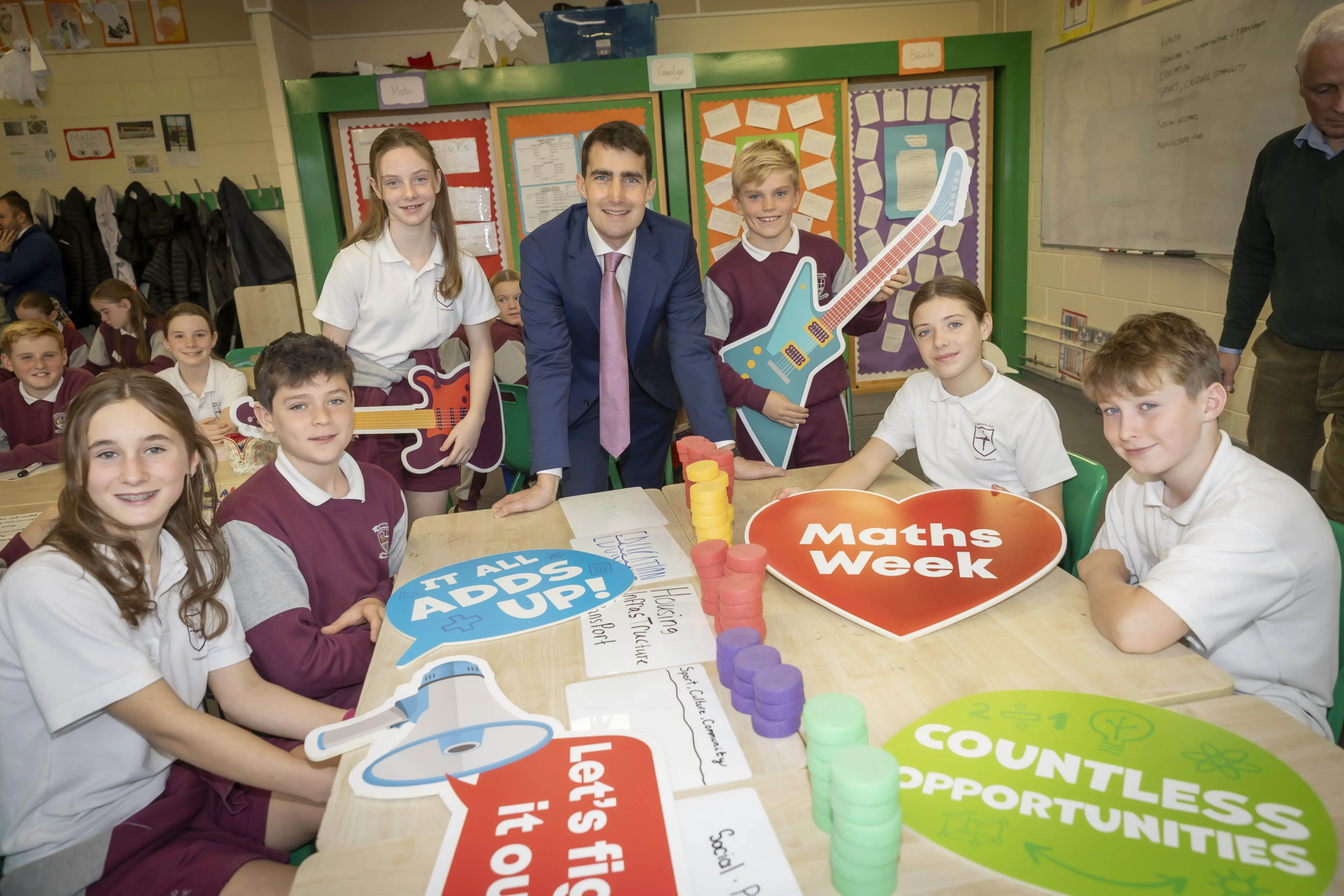 Children’s Budget with Minister Jack Chambers at St Brigid’s National School photography by David Cantwell 3